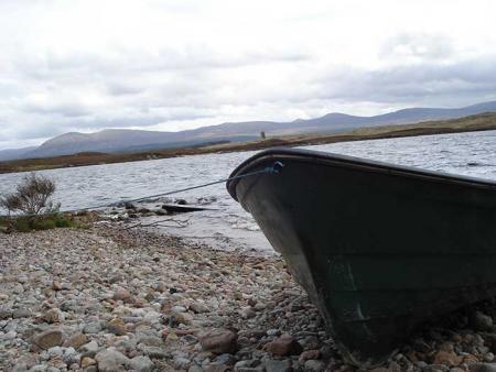 Boat on Loch Laidon