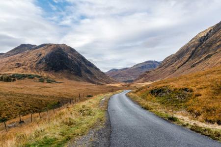 Road by Craig Na Dun